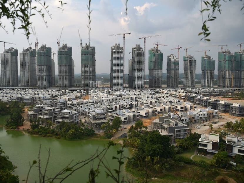 The Forest City mega project will include affordable housing within its compound in 3 years' time, its developer says. The Forest City mega project will include affordable housing within its compound in 3 years' time, its developer says.