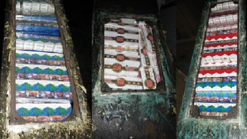Hampir 12,000 karton rokok dirampas dalam serbuan di Tuas Hampir 12,000 karton rokok dirampas dalam serbuan di Tuas