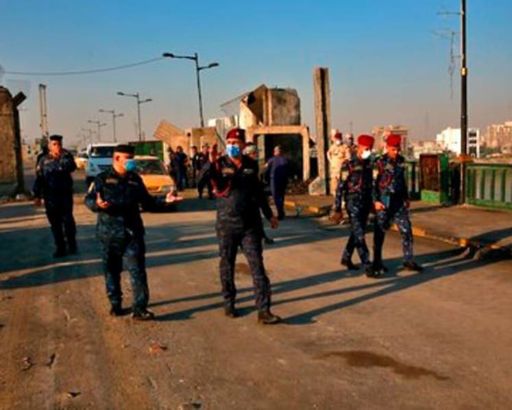 Iraq clears sit-in square, a year after mass protests began