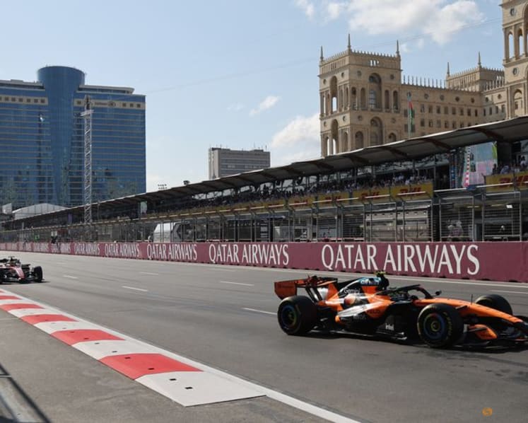 F1 champion Norris says Colapinto should get a race ban after Baku crash