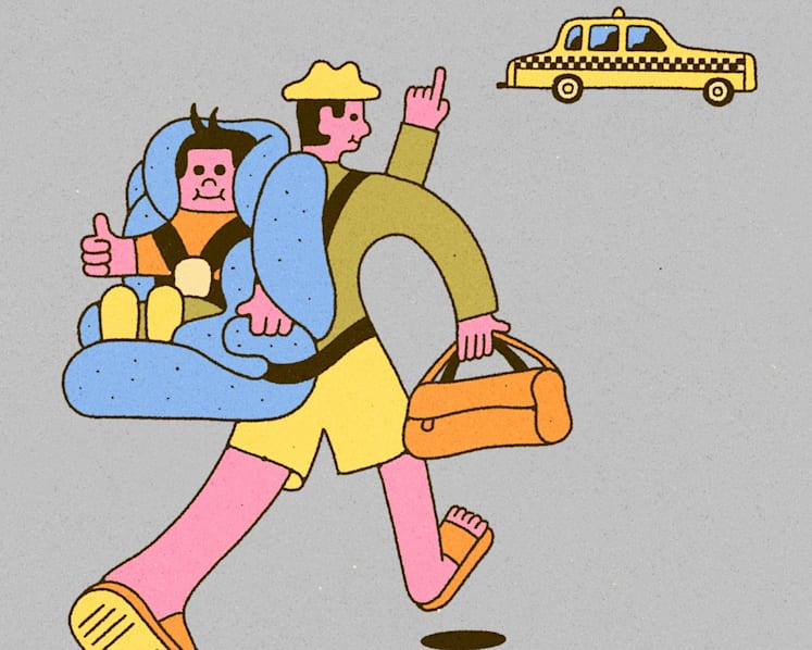 How to travel when your toddler needs a car seat