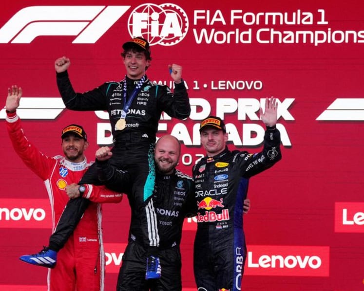Verstappen happy to be on podium again but rails against F1 rules