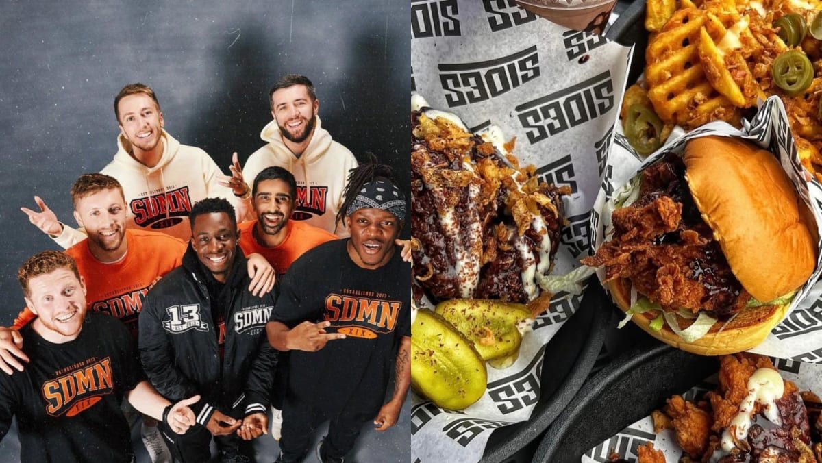 British YouTubers Sidemen’s fried chicken chain Sides opening in Singapore ...