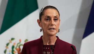 Sheinbaum reassures Mexico after US military movements spark concern