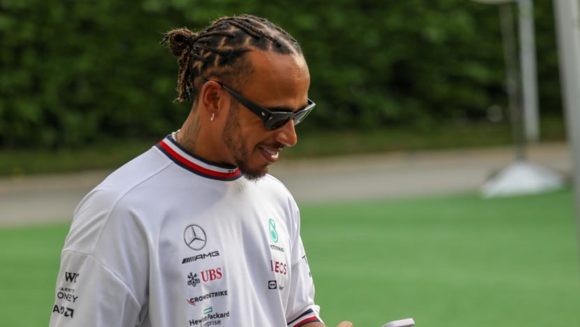#trending: Hamilton's OOTDs, Mercedes' S$35,000 fine and more from F1 Singapore Grand Prix