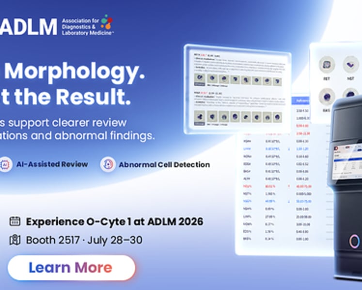 Ozelle Launches O-Cyte 1 at ADLM 2026, Marking a New Step in AI-Powered Hematology