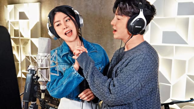 陈慧琳、MIRROR卢瀚霆合作新曲　录音室十指紧扣超投入