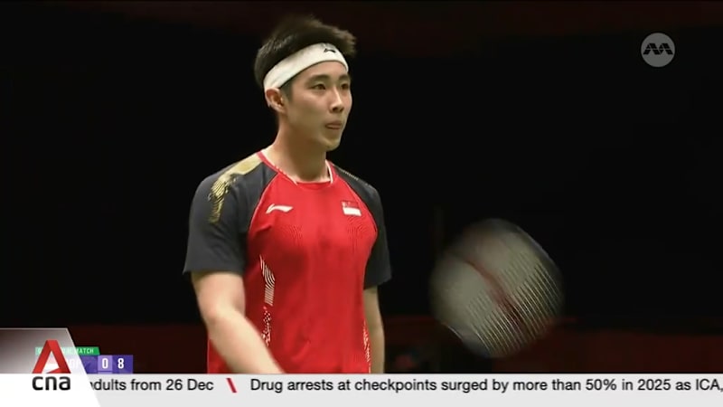Asian Games 2026: Singapore's Loh Kean Yew misses out on badminton gold