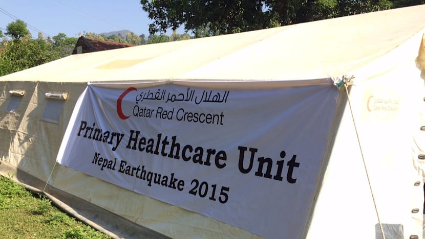 Nepal Quake: Singapore Red Cross treats first patient