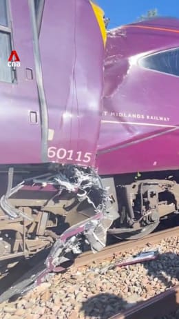 Train driver dead after 2 trains collide in the UK