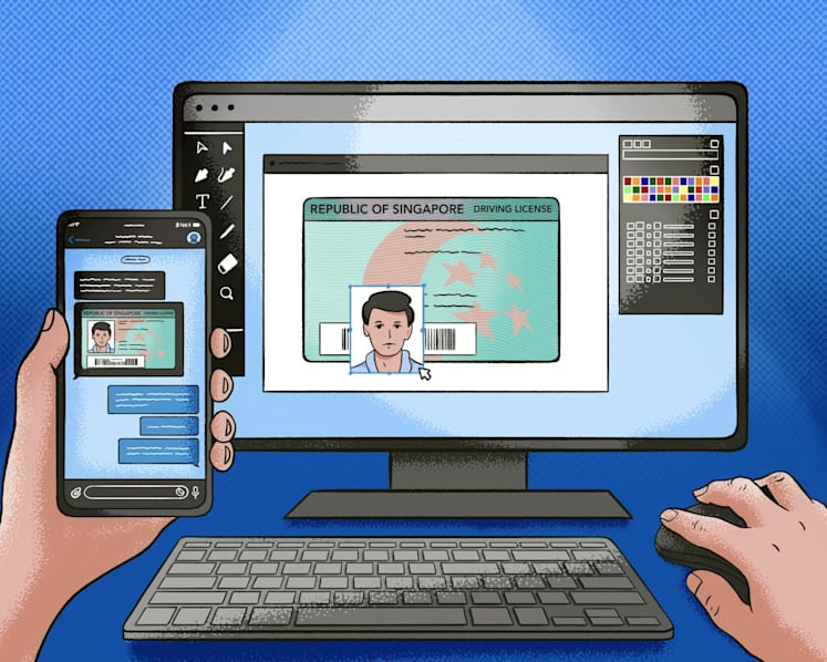 Telegram groups, websites peddling fake driving licences and car sharing accounts