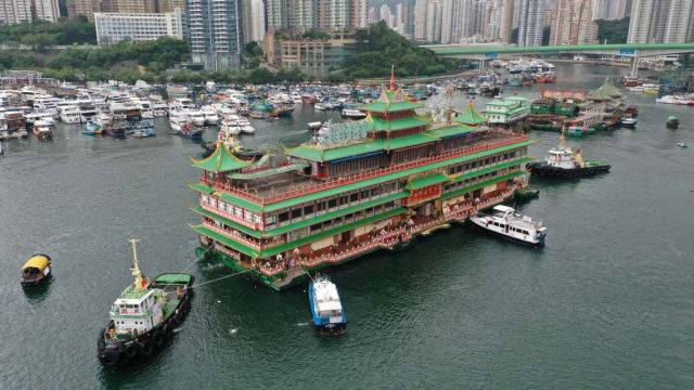 珍宝海鲜舫沉没 海事处证实原目的地是柬埔寨