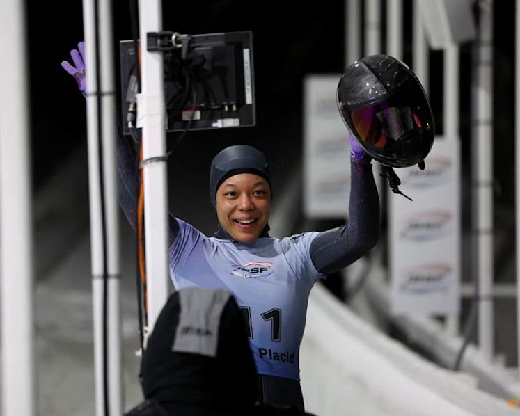 Mystique Ro adds sheen to Americans' golden hopes in skeleton
