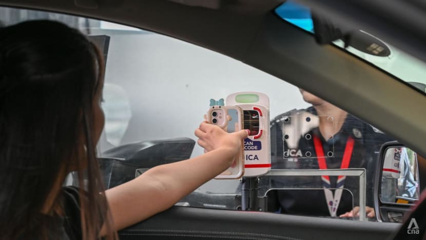 Travelling in and out of Singapore by car? QR code immigration clearance begins Mar 19 Travelling in and out of Singapore by car? QR code immigration clearance begins Mar 19