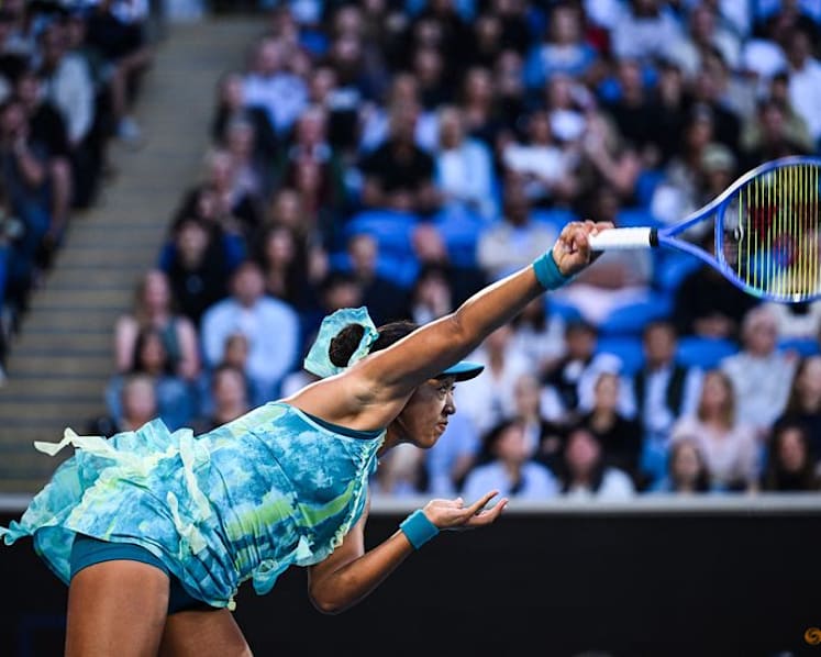 Osaka tones down outfit and beats Cirstea to reach Australian Open third round