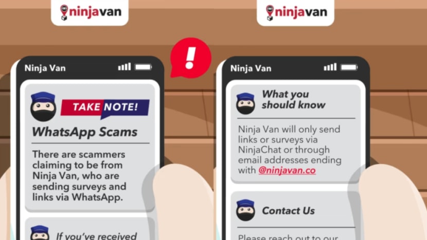 Awas! Ninja Van beri amaran kes penipuan, penyamar kirim mesej di Whatsapp Awas! Ninja Van beri amaran kes penipuan, penyamar kirim mesej di Whatsapp