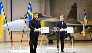 Ukraine to buy up to 20 Gripen jet fighters, Sweden to donate 16