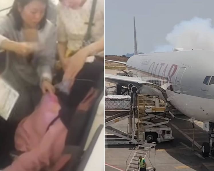 Passengers 'pass out' on Qatar Airways plane stuck on tarmac for hours without air-con