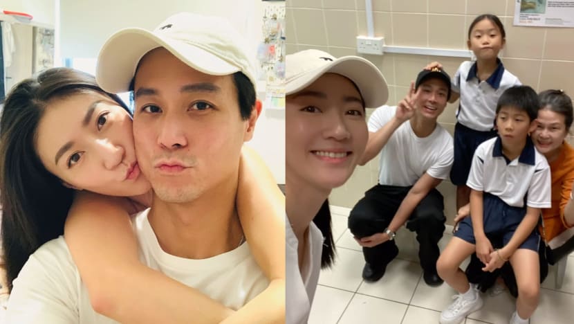 Andie Chen, Kate Pang Back In Singapore From Taiwan To Let Their Kids Try Out Primary School For 1 Month