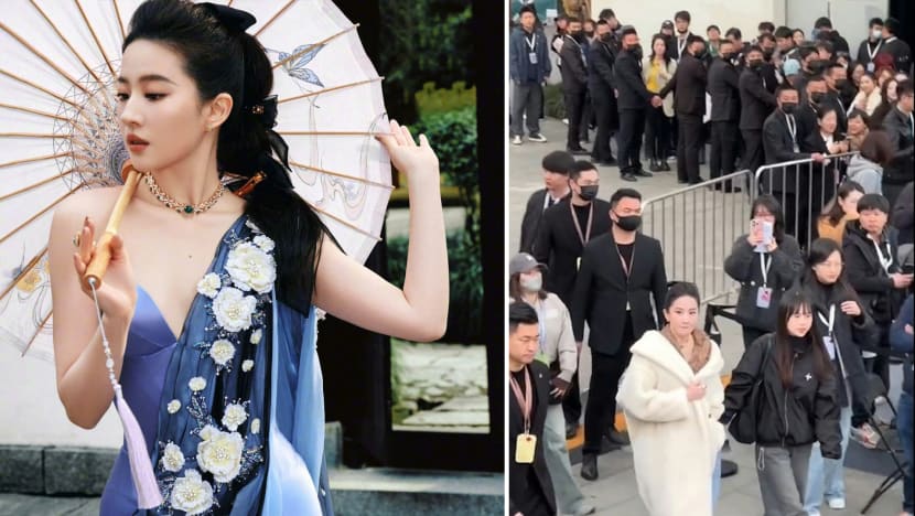 Bodyguards At Event Were So Starstruck, They Could Not Take Their Eyes Off Liu Yifei