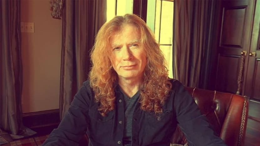 Vokalis Megadeth Dave Mustaine sahkan hidap barah tekak Vokalis Megadeth Dave Mustaine sahkan hidap barah tekak