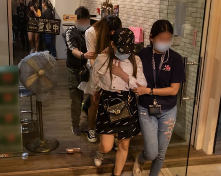 Police raid 3 nightspots over alleged flouting of Covid-19 rules, arrest 30 women for employment offences