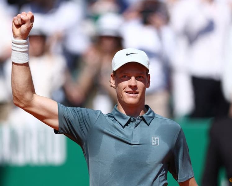 Sinner’s record sets streak ends in Monte Carlo win