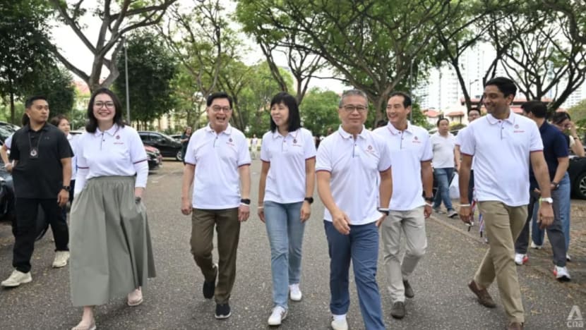 GE2025: Mantan CEO AIC, mantan Presiden PPIS antara muka baharu sertai sesi bertemu rakyat pasukan PAP bagi GRC East Coast