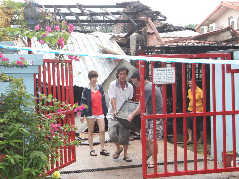 2 dead in fire at Bukit Timah house temple