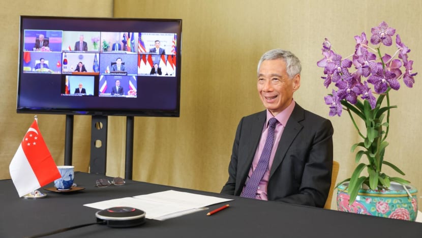 New Asia-Pacific trade framework has strategic and economic significance, says PM Lee New Asia-Pacific trade framework has strategic and economic significance, says PM Lee
