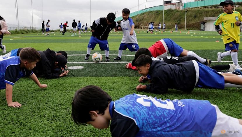 Ecuadorean children chase World Cup dreams at Caicedo's football schools