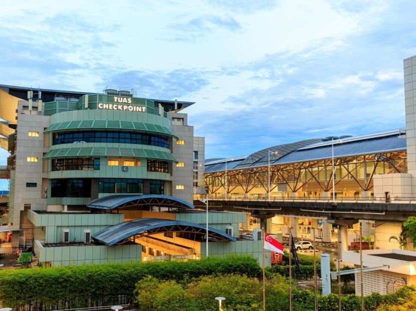 A view of the Tuas Checkpoint. A view of the Tuas Checkpoint.