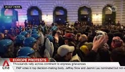 Europe protests: Police arrest more than 1,300 people in weekend protests across France 