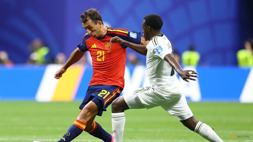 Spain's Oyarzabal shrugs off soreness, hopes Yamal causes more chaos