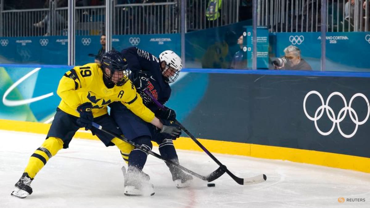Ice hockey-Sweden sail into quarters with 4-0 win over France