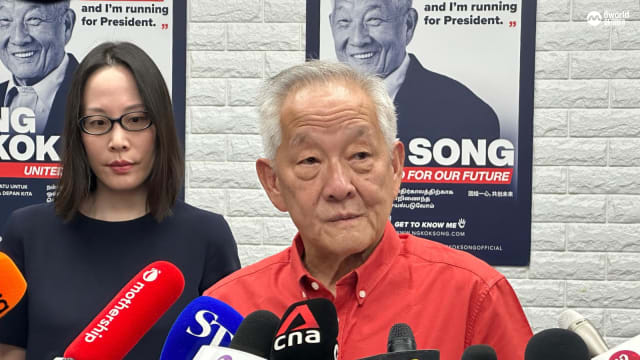 总统候选人黄国松承认败选