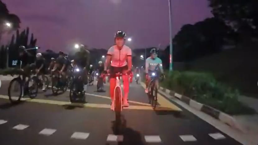 Man taken to hospital after collision with another cyclist along Upper Thomson Road