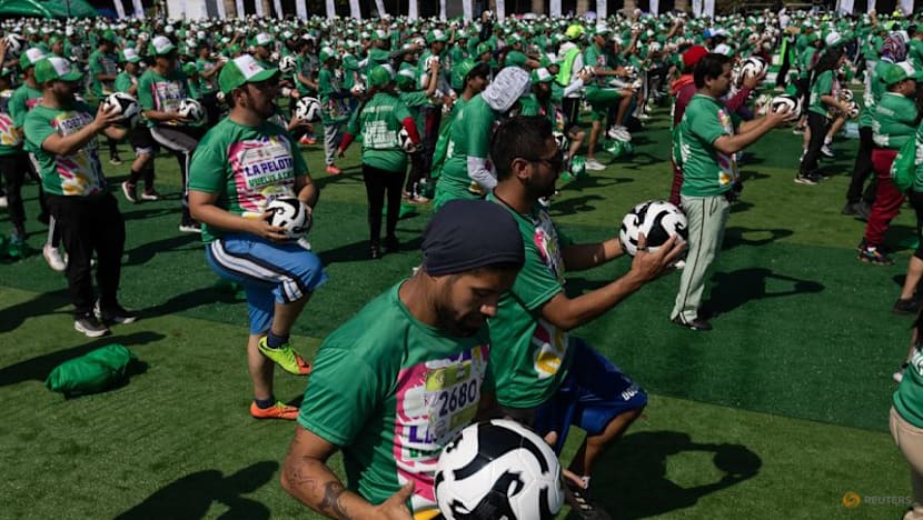 Mexico breaks Guinness World Record for largest soccer class ahead of World Cup