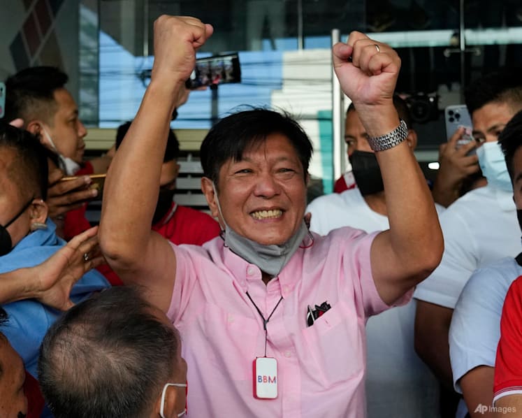 Biden calls to congratulate presumptive Philippine president Marcos Jr