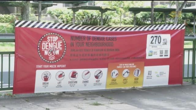 截至上周六 本地一周内通报93起骨痛热症病例