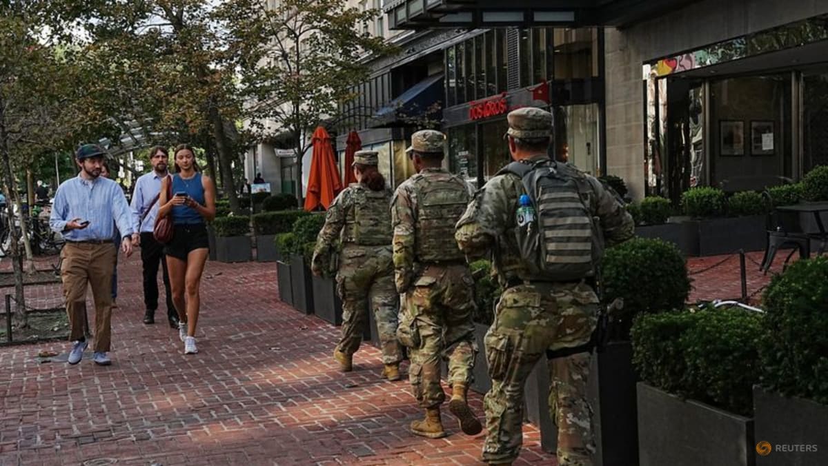 Washington DC sues Trump administration over National Guard deployment