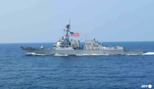 China military says it monitored US warship in Taiwan Strait