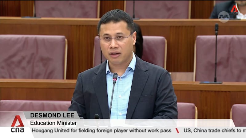 MOE open to reviewing assessment and difficulty of national milestone exams: Desmond Lee