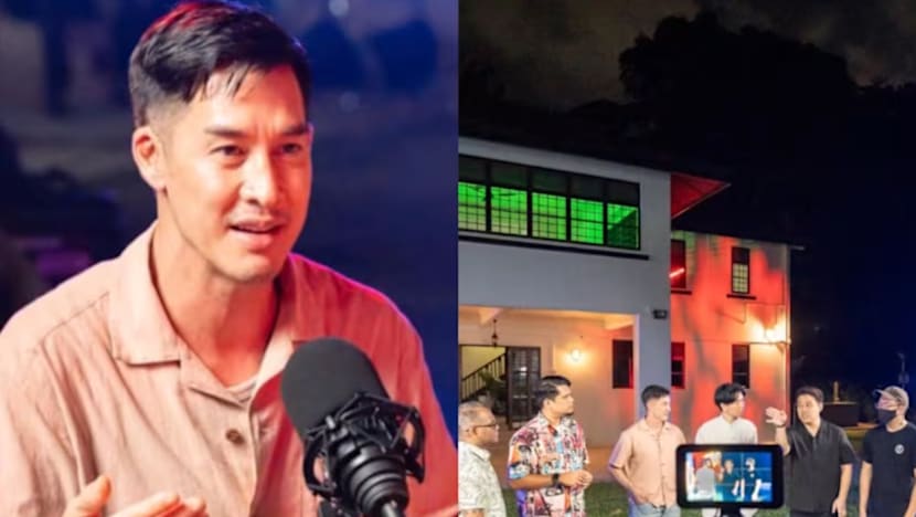  Meremang bulu roma Utt semasa rakam projek baharu Incredible Tales di Changi 