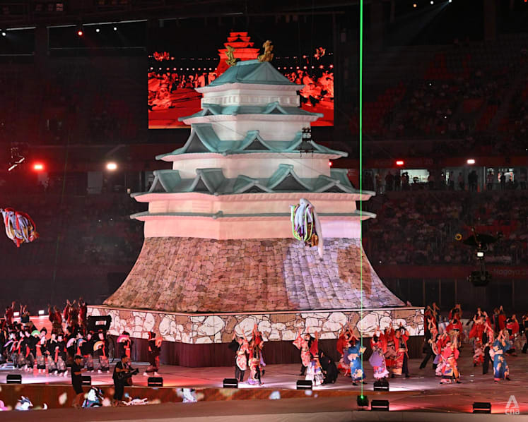 Asian Games open in Nagoya with celebration of solidarity and Japanese culture Asian Games open in Nagoya with celebration of solidarity and Japanese culture