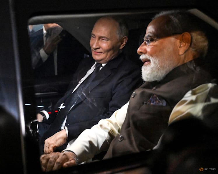 Russia's Putin in India for defence, trade talks