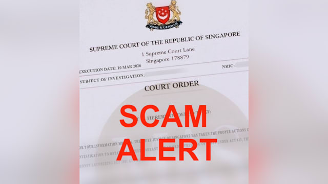 骗子伪造庭令要求汇款 新加坡法院提醒公众核实