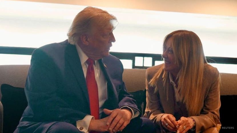 Outrage in Italy after Trump says Meloni 'begged' for photo op