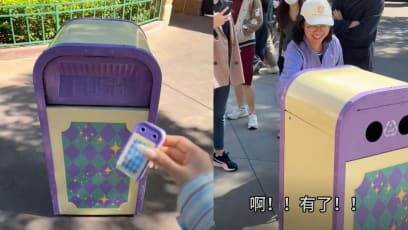 HK Disneyland's Talking Trash Can Cries If You Don’t Throw Rubbish In It