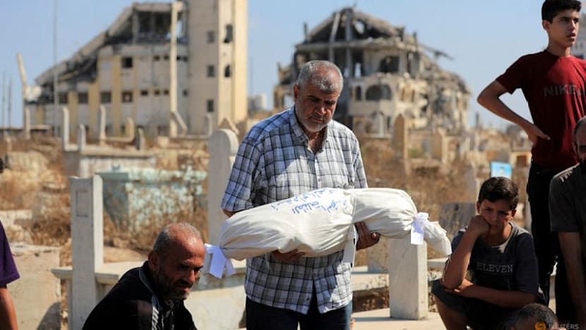 Gaza civil defence says Israeli strikes kill 12, including family of six